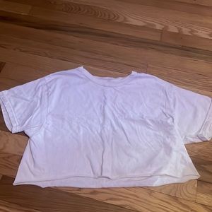All white, Medium, Cropped Top